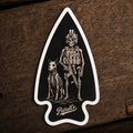 Skeleton K9 Team Sticker