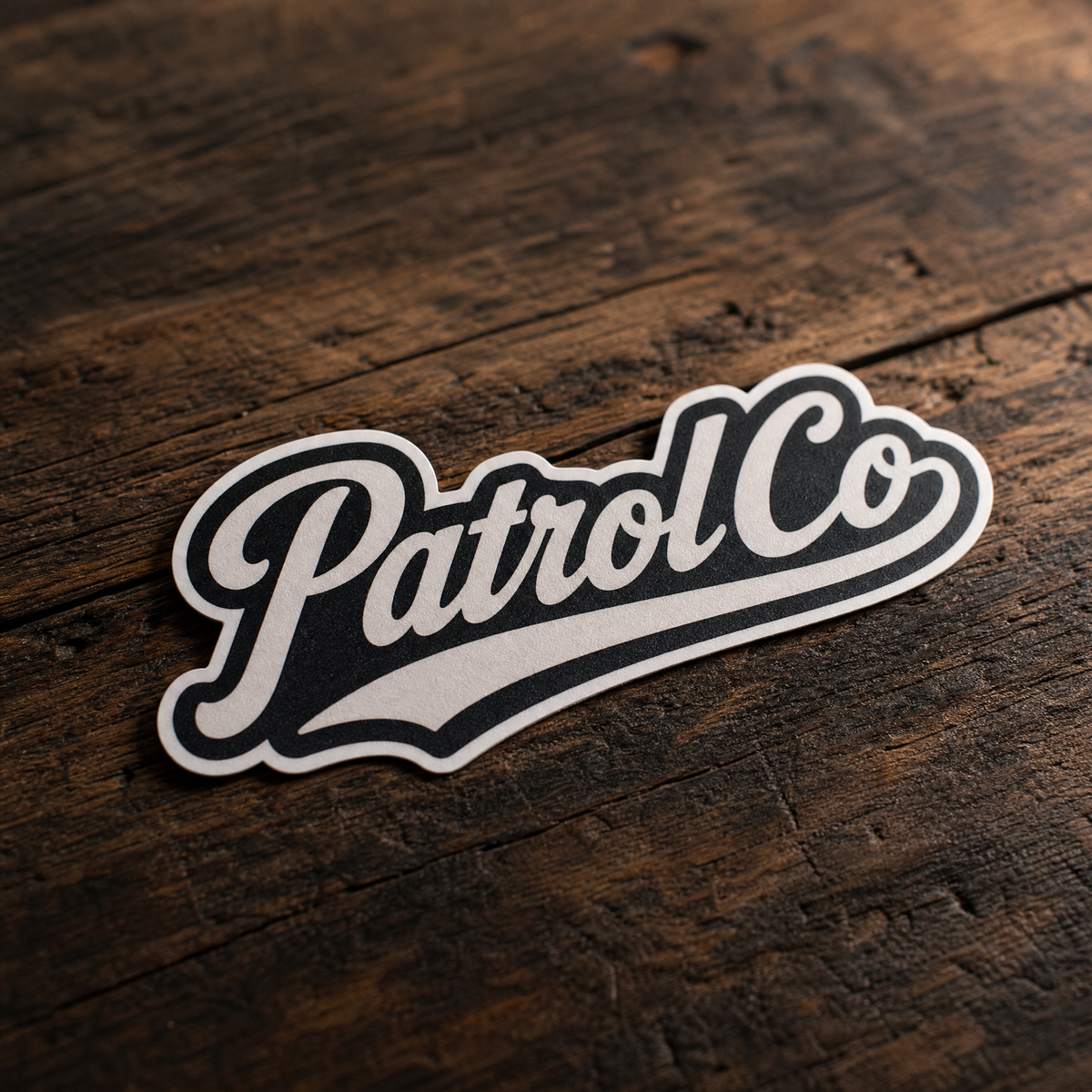 PatrolCo Logo Sticker