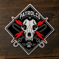 K9 Skull Sticker