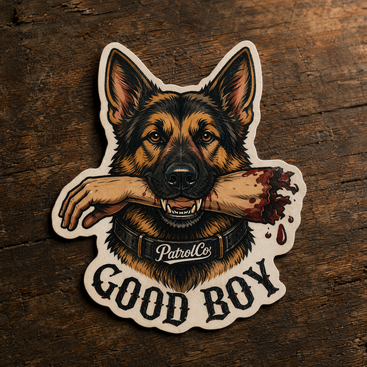 Good Boy Sticker